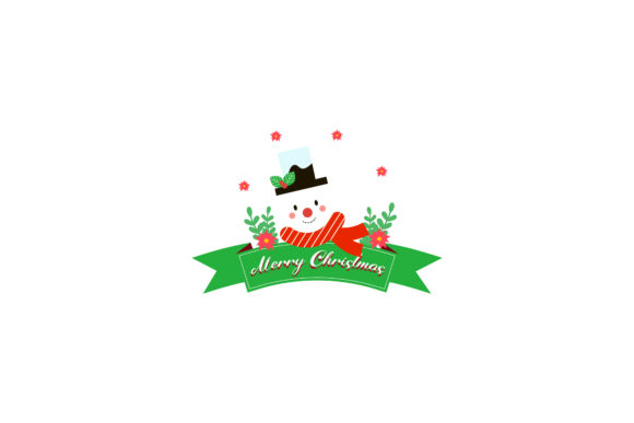Christmas Flat Floral Banner Santa - A Graphic Design Asset Review
