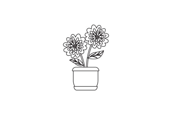 Floral Flowers Line Style Review for Embroidery Projects