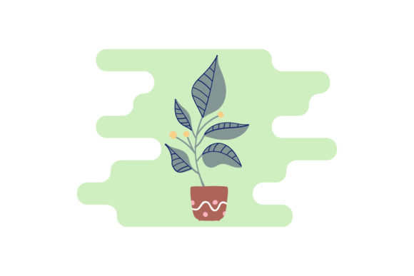 Floral Illustration Vector Icon for Graphic and Illustration Projects