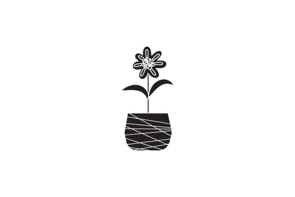 Floral Vectors Illustration Line Style Graphics Freebie