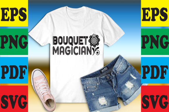 Florist T-Shirt Design: A Versatile Graphic Asset for Local Brands