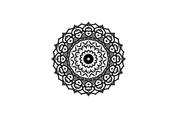 Mandala Black Floral Embroidery Design Review