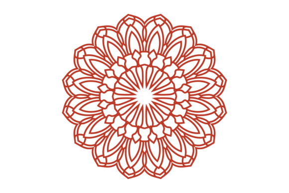 Mandala Flower Pattern Svg – A Versatile Graphic Design Asset