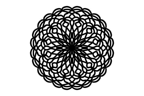 Mandala Pattern Floral Graphics for Handmade Creations