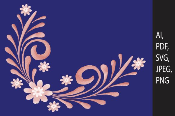 Watercolor Design SVG Cut File Review